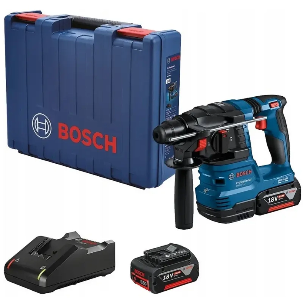 Bosch GBH 185-LI перфоратор аккумуляторный (2 x 4 Ач, ЗУ) 0611924021