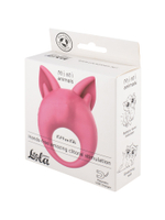 Перезаряжаемое кольцо для клиторальной стимуляции MiMi Animals Kitten Kiki Pink 7200-01lola