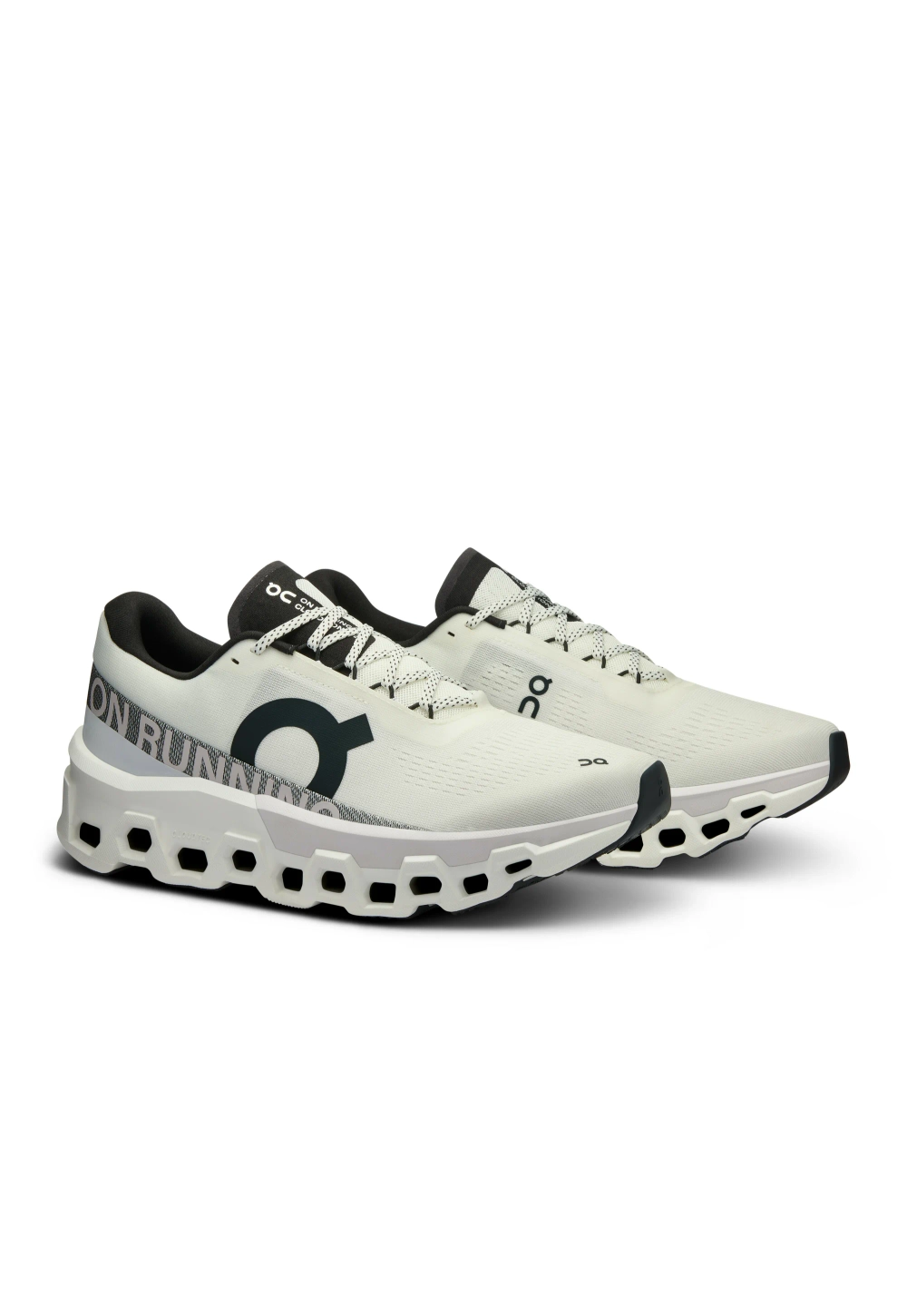 Кроссовки для бега On Cloudmonster 2 white frost