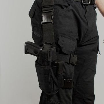 Кобура набедренная тактическая BL063, black