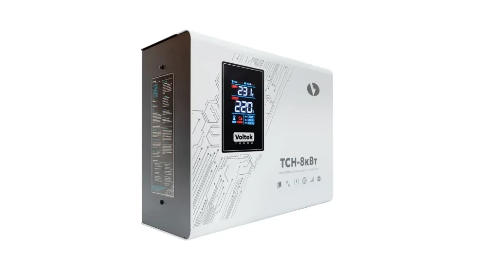 Стабилизатор напряжения однофазный VOLTEK ТСН 8000 (8000ВА)