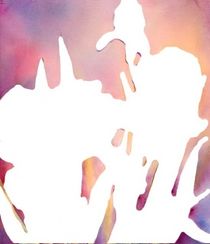 Ирисы - мозаичная картина, 10007