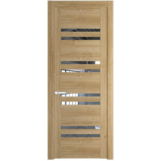 Межкомнатная дверь Profil Doors 1.6N дуб карамель стекло прозрачное