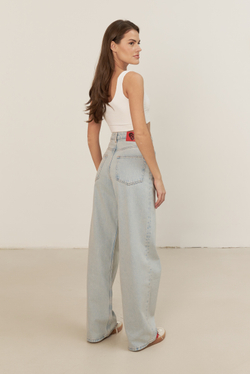 Джинсы STRAIGHT, голубые