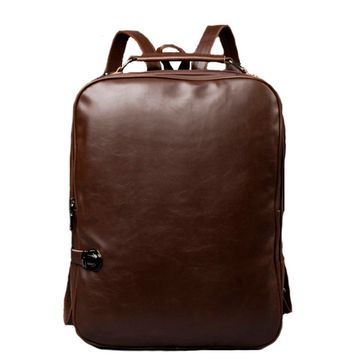 Рюкзак из экокожи Пусан. Коричневый