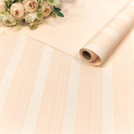 Пленка В рулоне 10 м х 58 см "Полосы" (Персиковый)