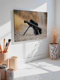 Картина на стену 40 X 50 Снайперская винтовка