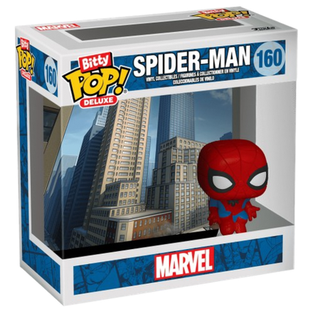 Фигурка Funko Bitty POP! Deluxe Marvel Spider-Man (Cityscape)