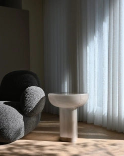 Стол 101 Сopenhagen Crown Table, Tall, Smoked Desert, дымчато-бежевый