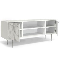 Тумба под ТВ Арт 155см Стайл Айс Сильвер