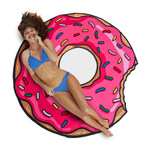 Покрывало пляжное strawberry donut