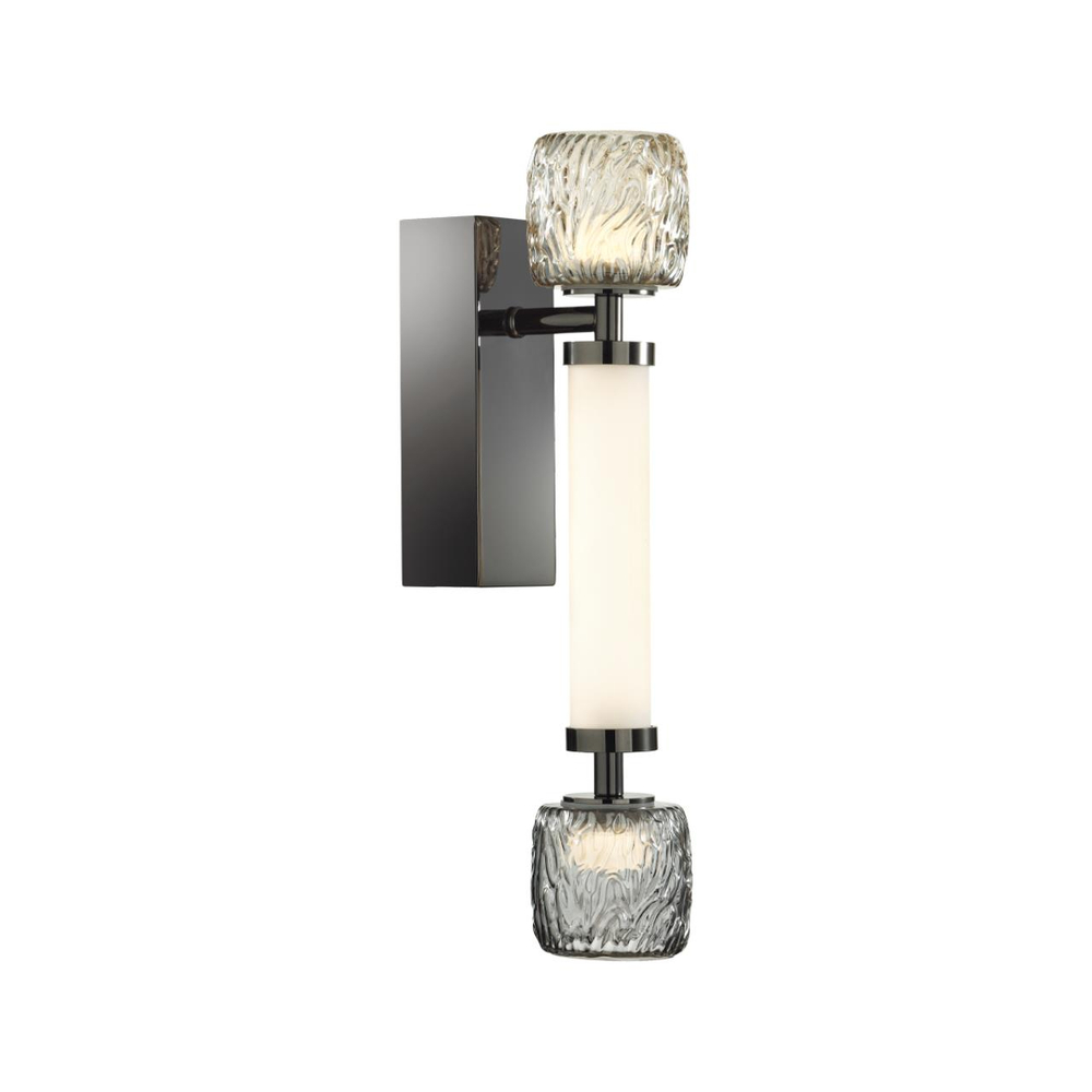 5427/13WL L-VISION ODL_EX24 000 черный хром/белый/дымчатый/коньячный/металл/стекло/акрил Бра LED 13W 3000K KLIFF