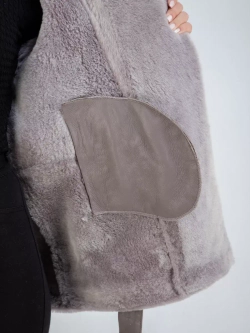 Дубленка авиатор натуральная зимняя