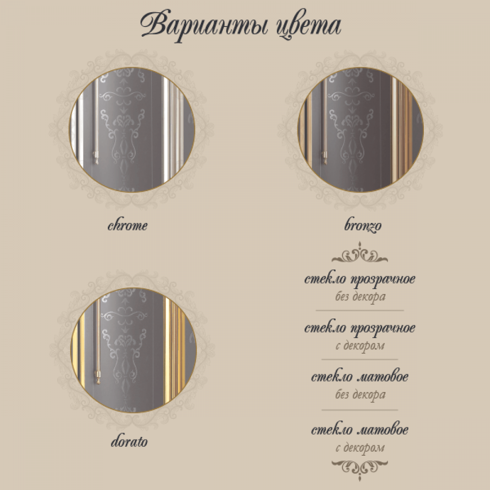 Diadema Душевая дверь с прозрачным стеклом 80 см
