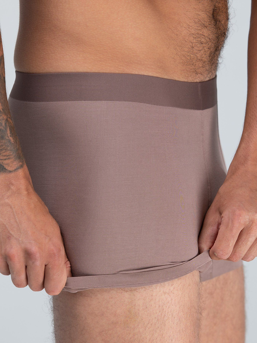 Мужские трусы-боксеры из вискозного полотна