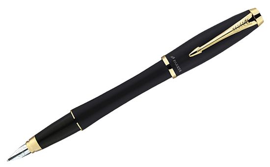 Перьевая ручка Parker Urban F200, цвет: Muted Black GT, перо: F, S0850640