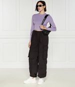 Блузка Dafilomena_3 HUGO - фиолетовый(50518378)