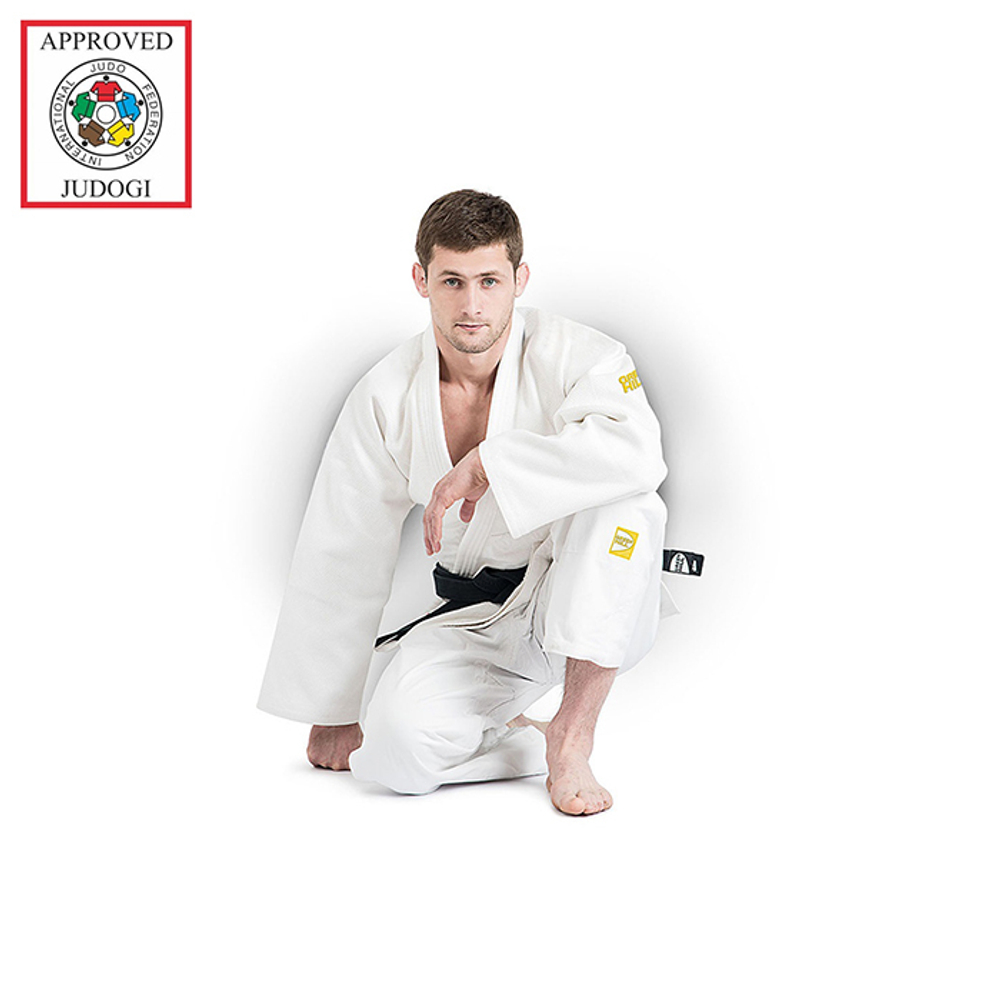 JSPT-10361 Кимоно дзюдо PROFESSIONAL GOLD IJF APPROVED белое