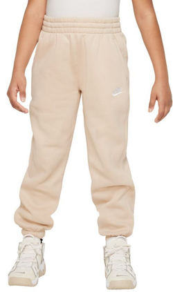 Брюки для девочки Nike Kids Sportswear Club Fleece Loose - Beige