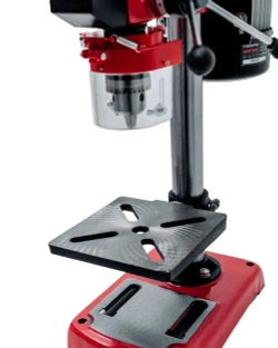 Стационарный (настольный) сверлильный станок Number One NBM 750S (220В/750Вт/9 скоростей/D16 мм) с тисками