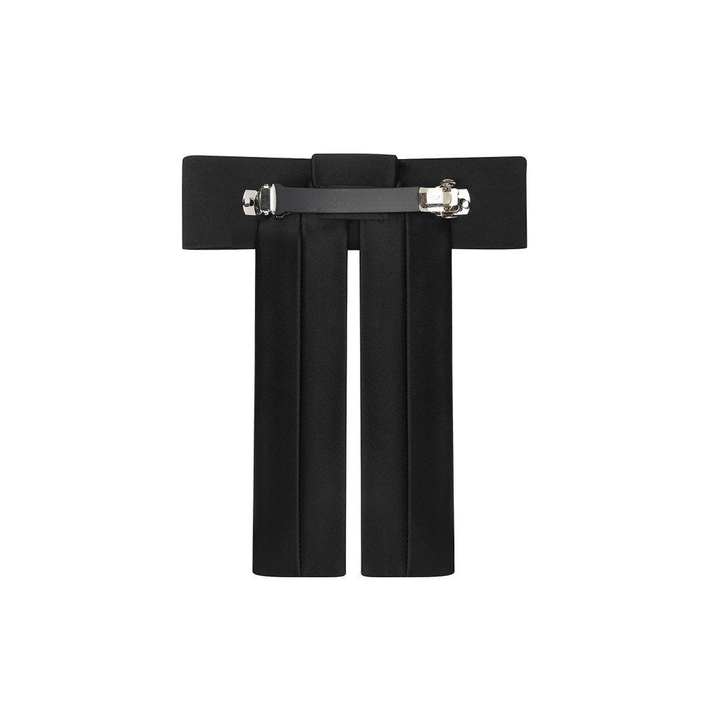 Бант "Мэри" L с декором в виде колосков