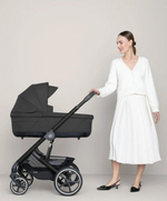 Коляска Cybex Balios S Lux BLK 2025 Aton B2 i-Size Volcano Black 3 в 1 Moon Black с дождевиками