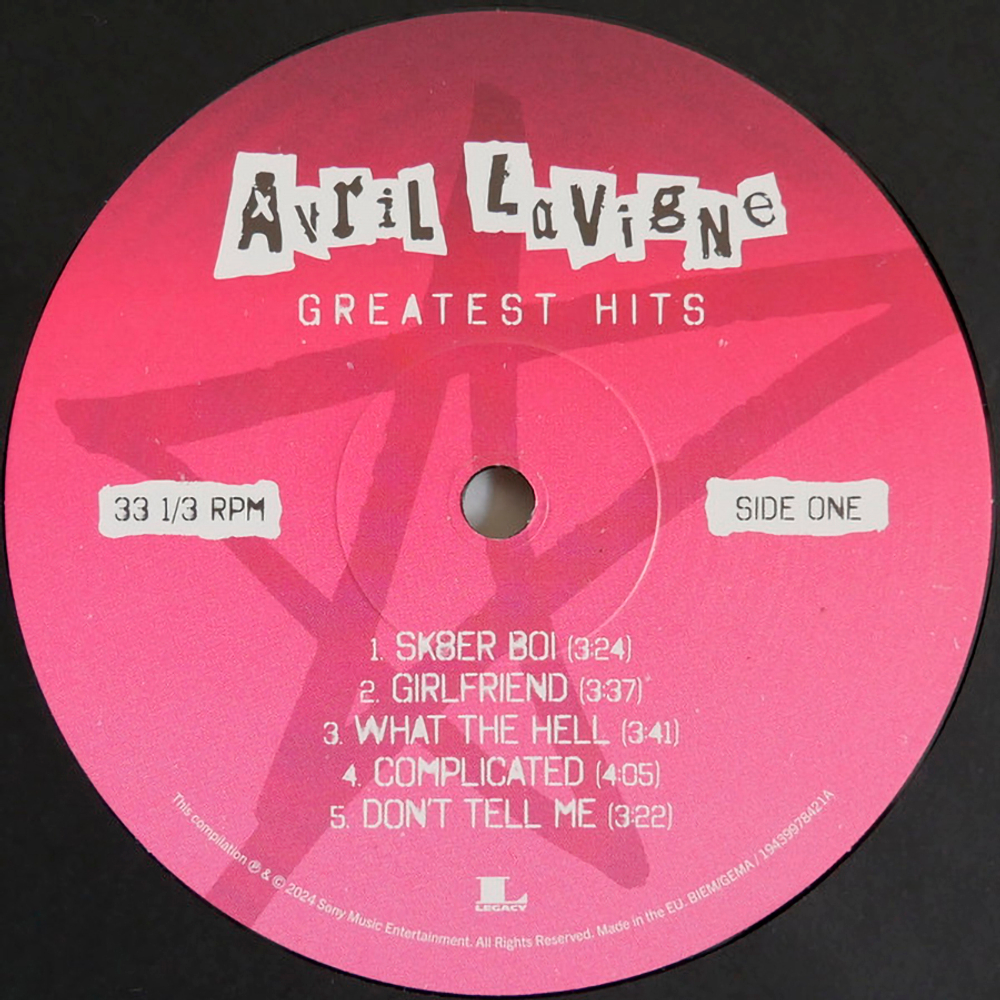 Avril Lavigne / Greatest Hits (2LP)