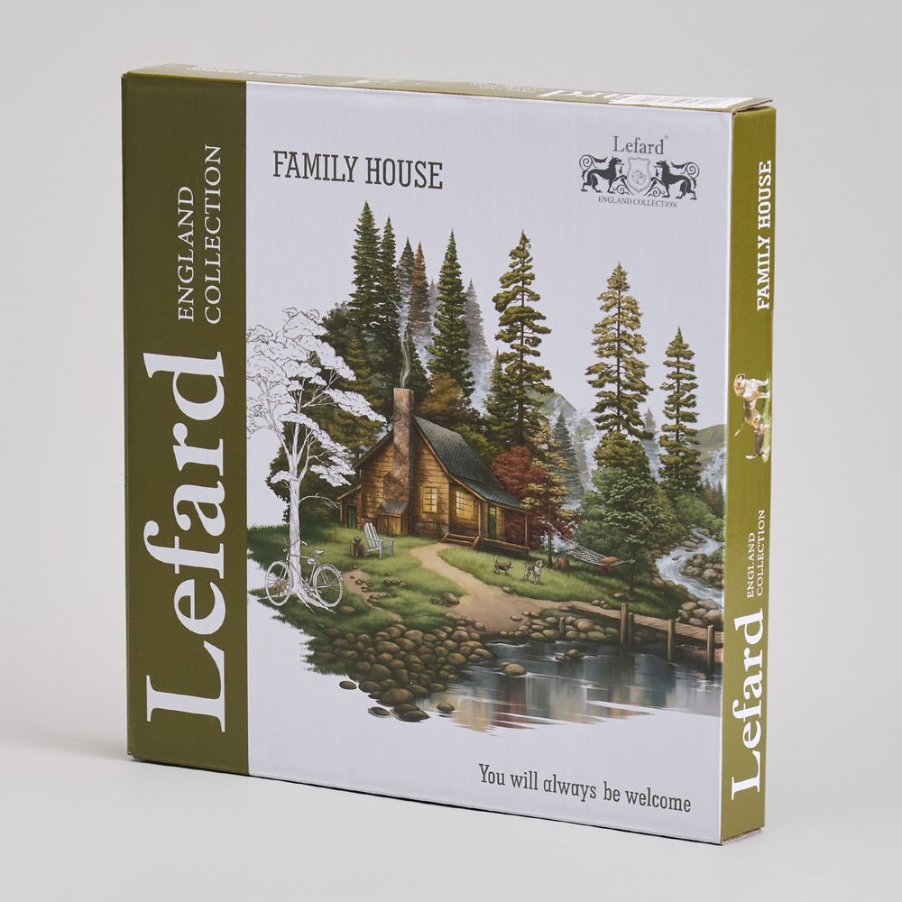 ТАРЕЛКА ЗАКУСОЧНАЯ LEFARD "FAMILY HOUSE" 22 СМ (КОР=24ШТ.)