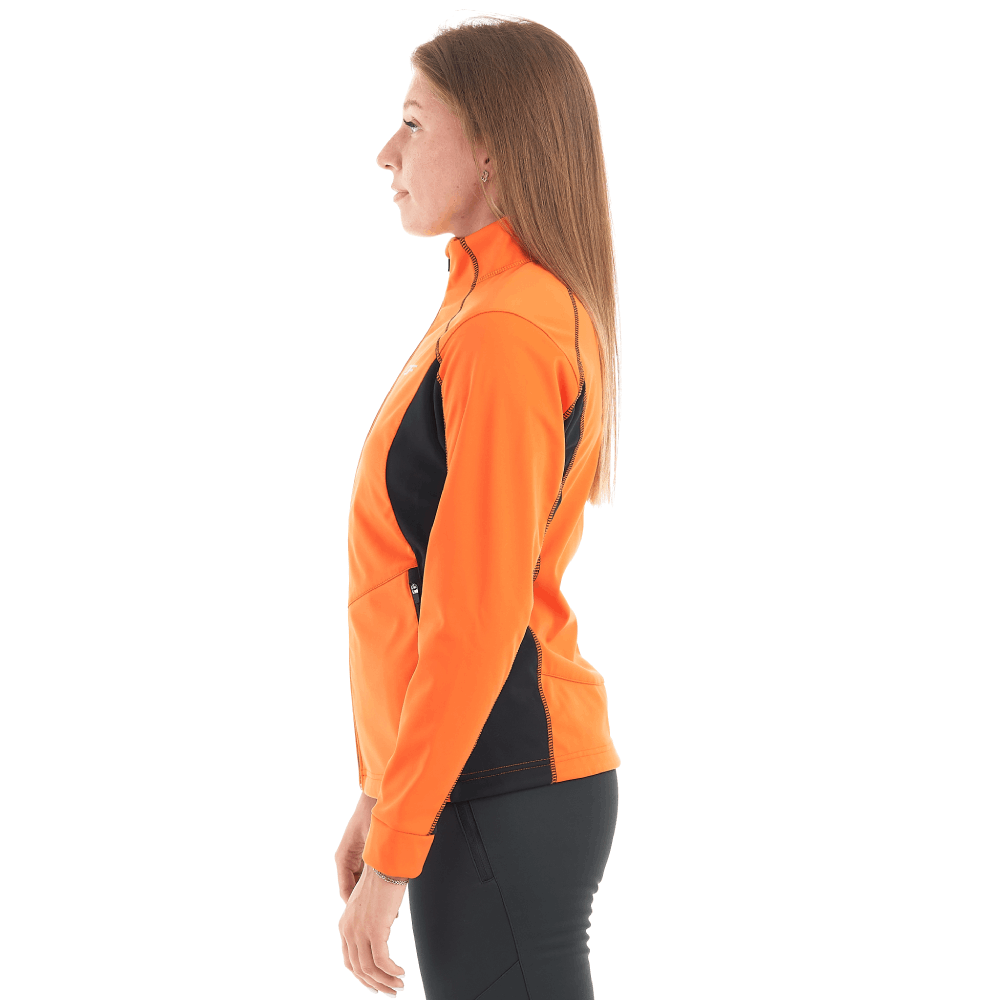 КУРТКА ЖЕНСКАЯ DRAGONFLY EXPLORER BLACK-ORANGE SOFTSHELL