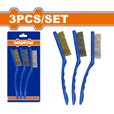 Набор абразивных щеток 225 мм 3 шт (12/72) WADFOW WBH3609