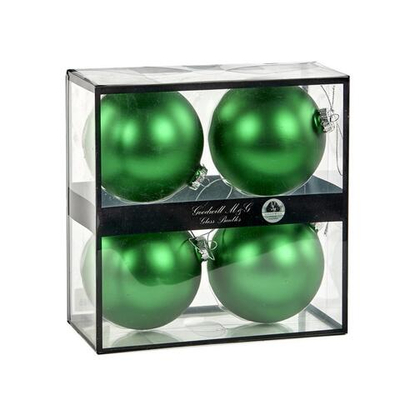 Набор 4 зелёных шара [Арт. Р36985]