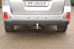 Фаркоп PT GROUP / съемный квадрат / для SUBARU Outback 2009-2014(паспорт и сертификат в комплекте)(без электрики) арт.SUT-09-991122.00