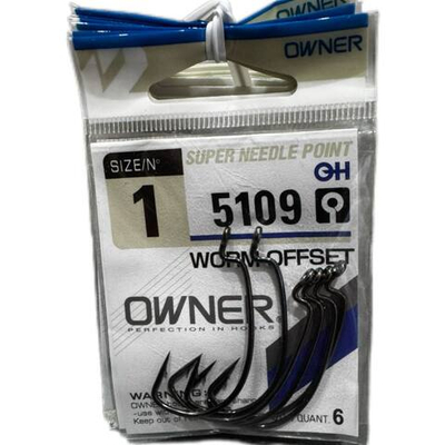 Крючки рыболовные OWNER 5109 №1