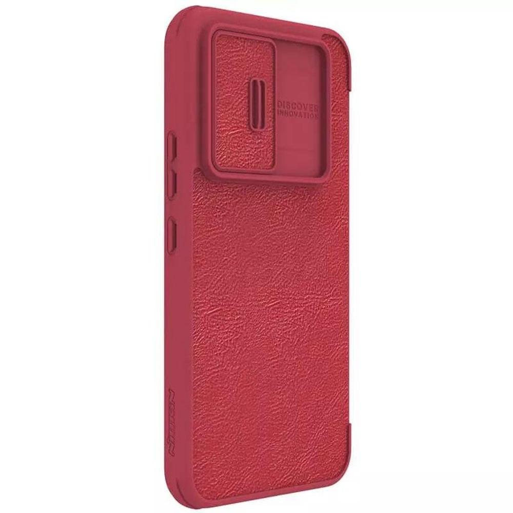 Кожаный чехол-книжка Nillkin Leather Qin Pro для Samsung Galaxy A54 5G