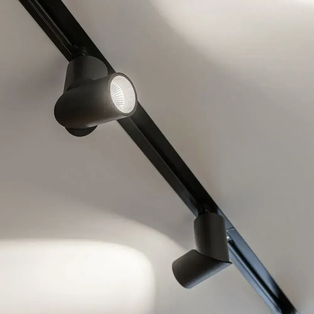 Шинопровод трековый 1 м черный / Feron CAB1003 10340