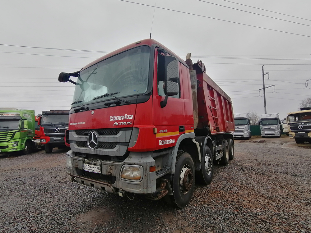 Mercedes-Benz ACTROS 8x4 Самосвал 4141 K (Дизельный, 11,9 л, 408 л.с., МТ)