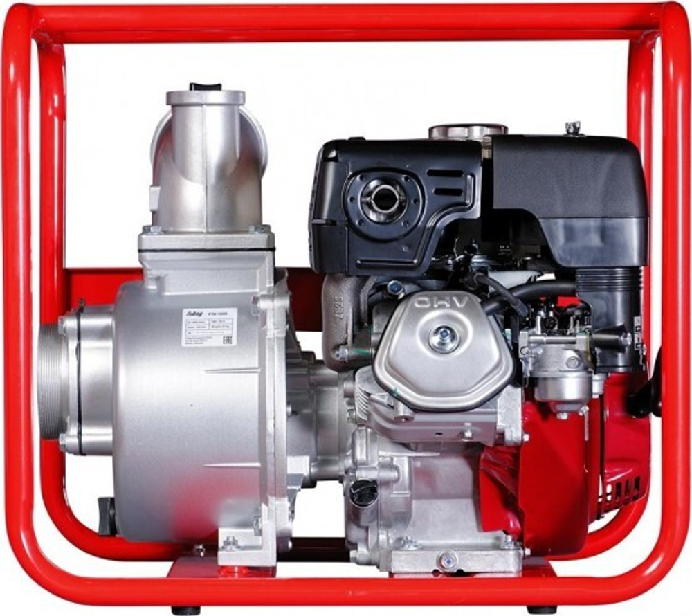 Мотопомпа бензиновая FUBAG PTH 1600 для слабозагрязненной воды 646271