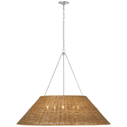 Люстра Visual Comfort Corinne 44" Woven Hanging Shade