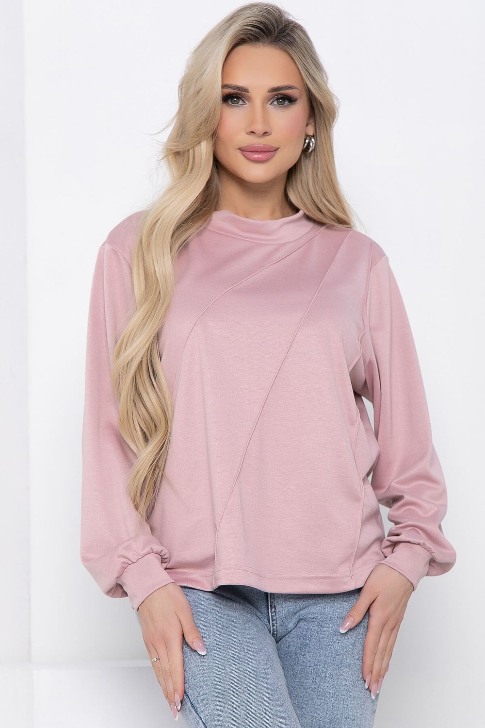 Джемпер "Викки" (пыльная роза) Б8578 LT Collection