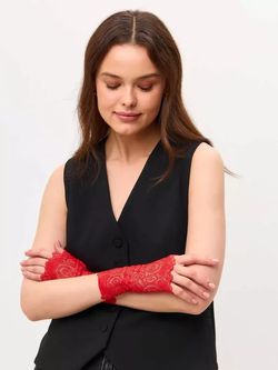Митенки (розовый 7)