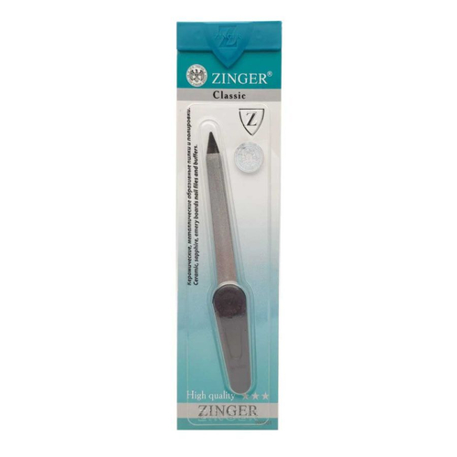 Zinger Пилка металлическая алмазная CLASSIC вогнутая F-6H logo-№3