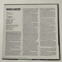 Винтажная виниловая пластинка LP Benny Carter With Ben Webster and Barney Bigard Opening Blues (USA 1981)