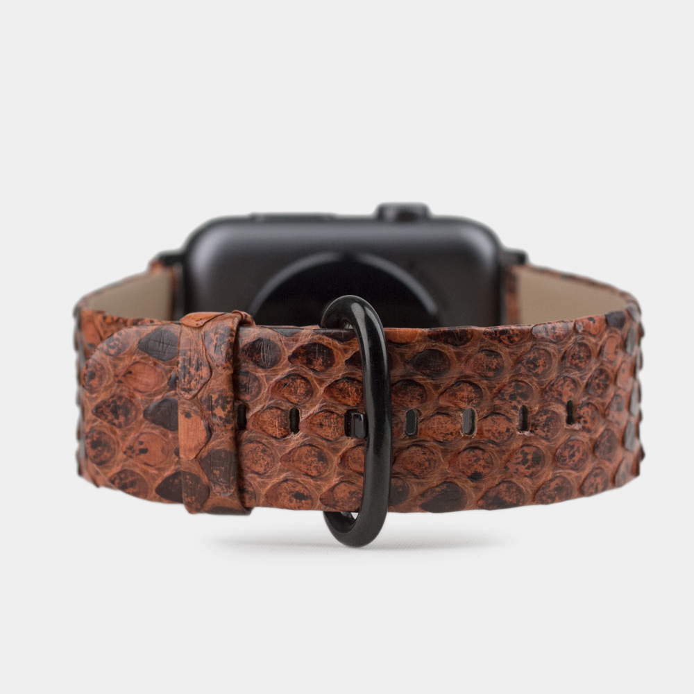 Ремешок кожаный для Apple Watch 42/44mm Classic коричневого цвета