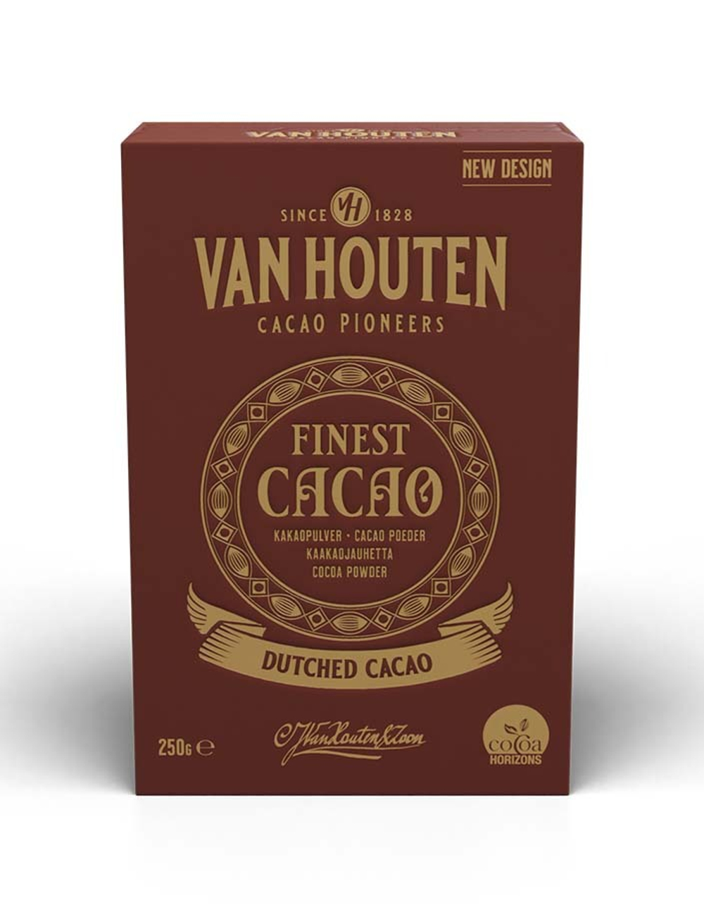 Какао-порошок алк. Van Houten Finest Cacao (Пачка 250 гр.)