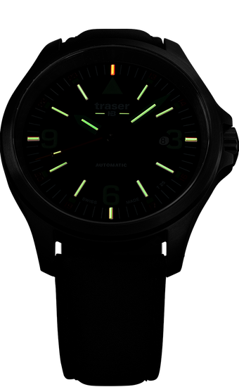 Швейцарские тактические часы Traser P67 OFFICER PRO AUTOMATIC BLACK 108075