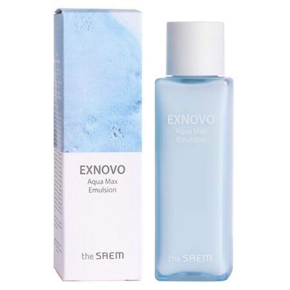 The Saem Exnovo Aqua Max Emulsion увлажняющая эмульсия для мужчин с березовым соком
