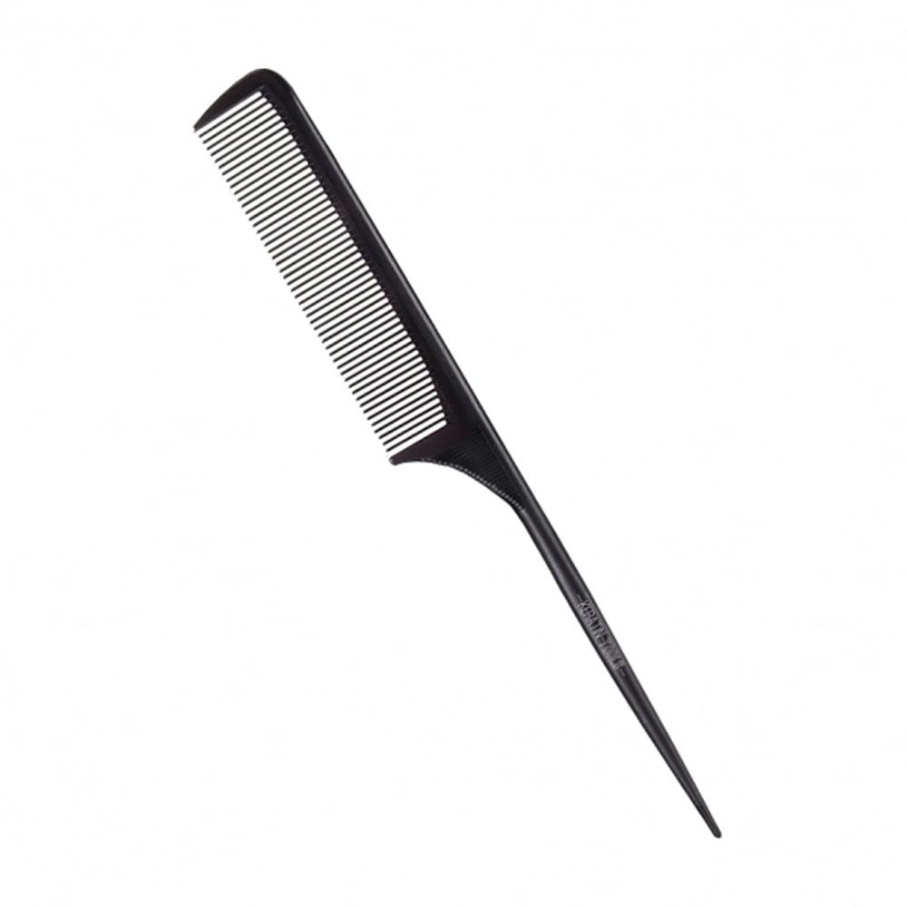 Расческа карбоновая с пластик. хвостиком Keratin Tools термостойкая