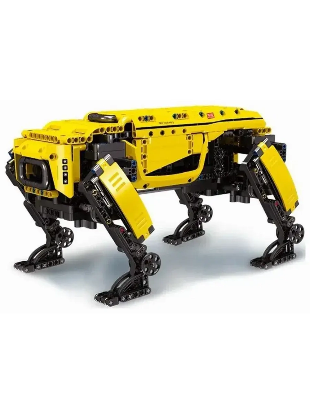 Конструктор Mould King Робот собака: желтый