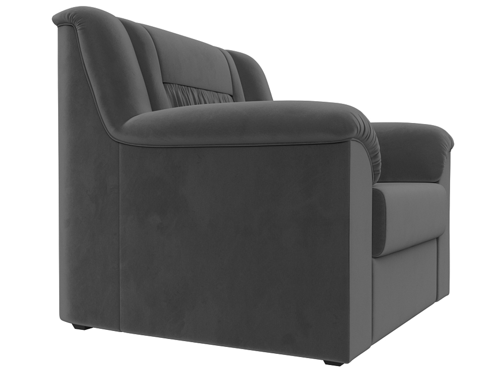 Кресло Карелия, Серый, Велюр, 113293