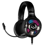 Игровые наушники с микрофоном SVEN AP-U1100MV, черный (USB, RGB, 7.1)